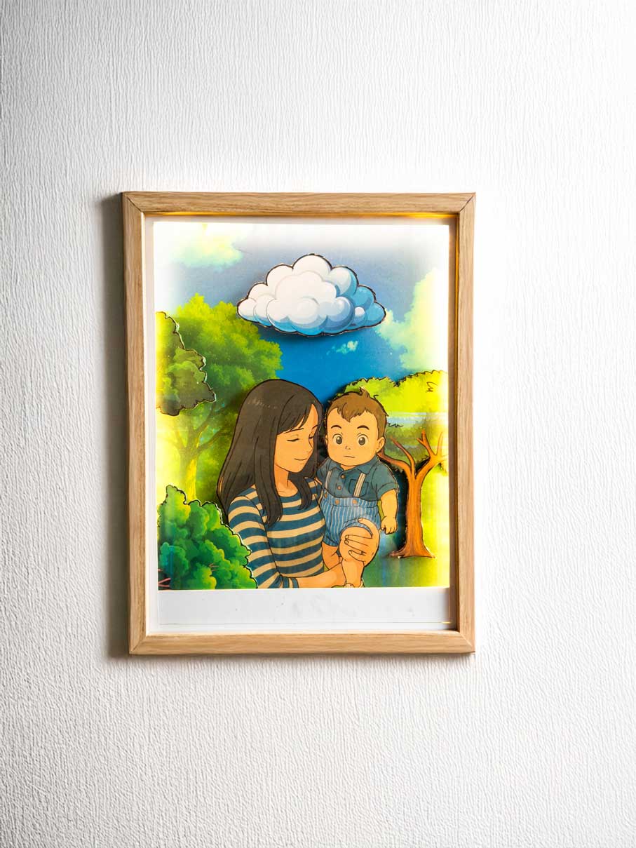 iLuminArte 2D - Ilustración Digital y Luces LED en Capas 3D