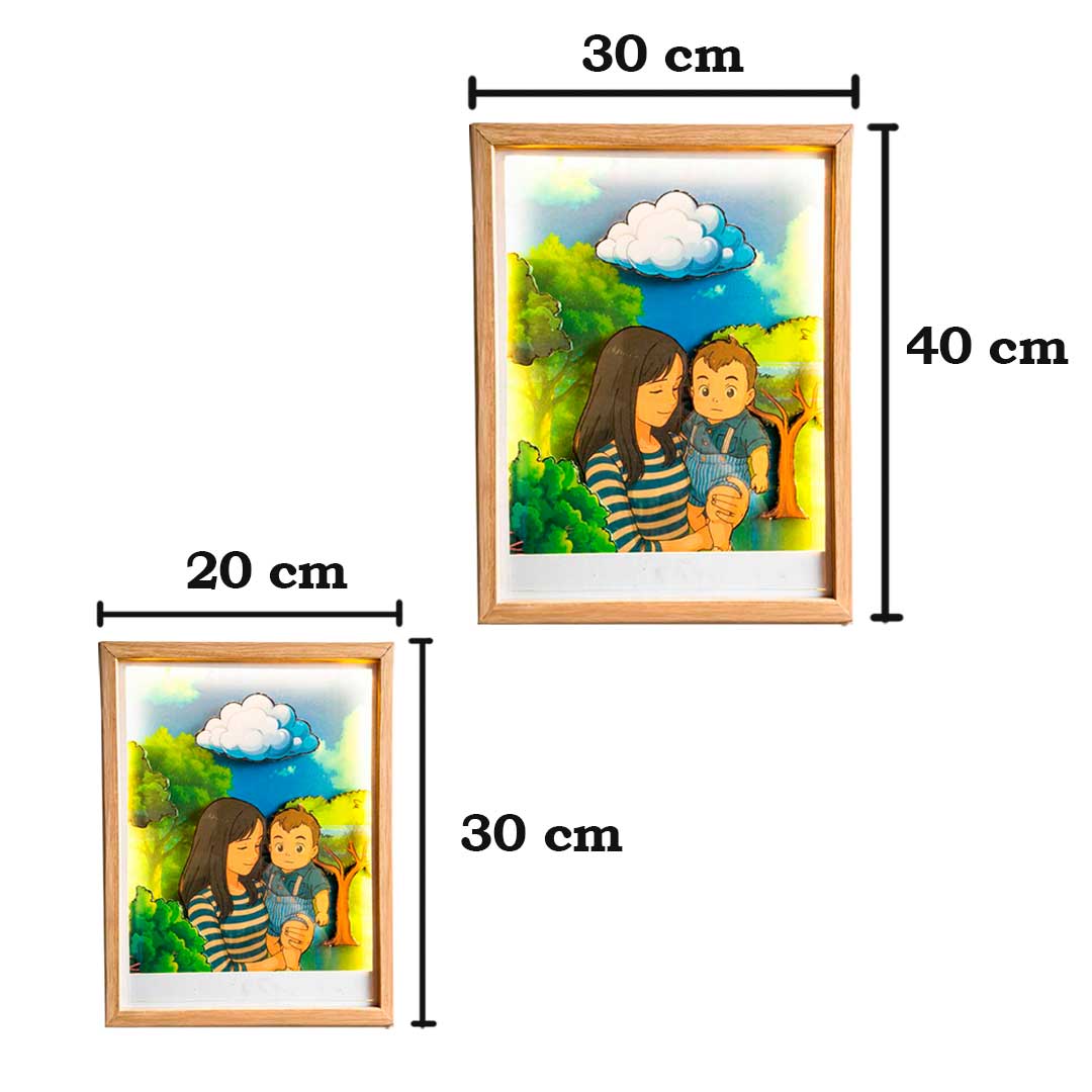 iLuminArte 3D - Ilustración Digital y Luces LED en Capas 3D