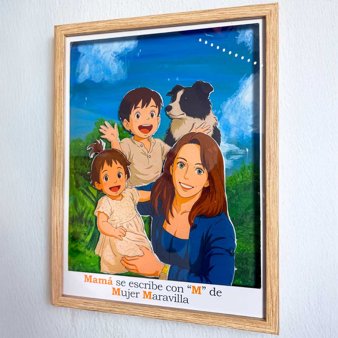 iLuminArte 2D - Ilustración Digital y Luces LED en Capas 3D